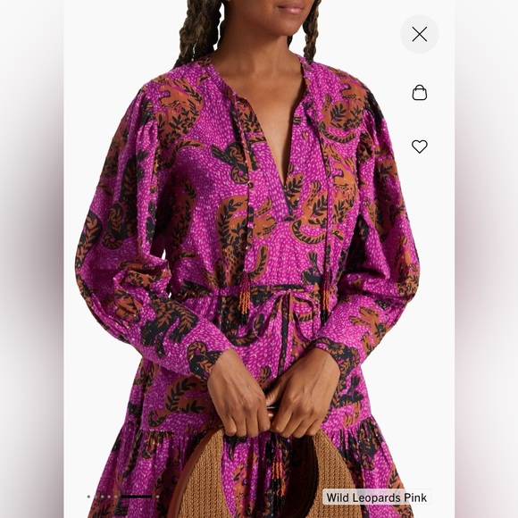 Farm Rio Tiger Dress - Picture 4 of 6